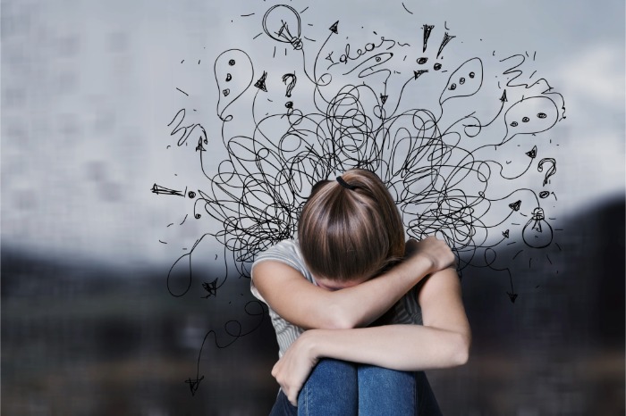 anxious study abroad student with mental health issue